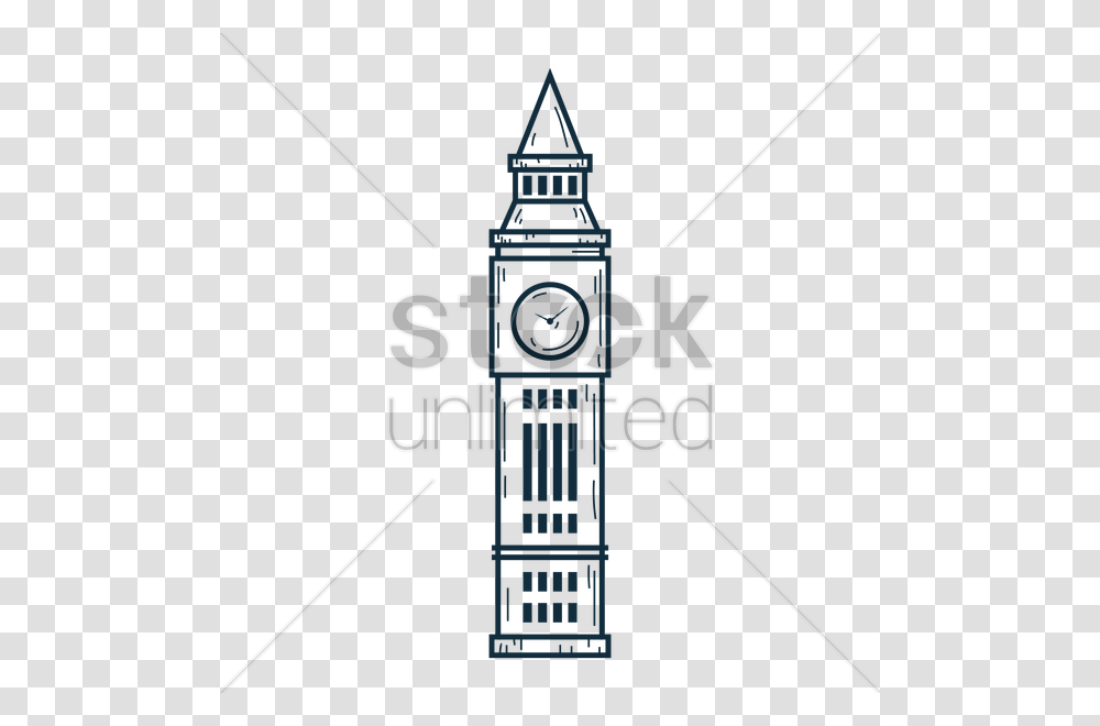 Free Big Ben Vector Image, Building, Architecture, Tower, Utility Pole Transparent Png