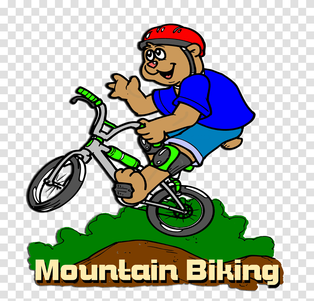 Free Bike Cartoon Download Free Clip Art Free Clip Mountain Bike Images Cartoon, Bmx, Bicycle, Vehicle, Transportation Transparent Png