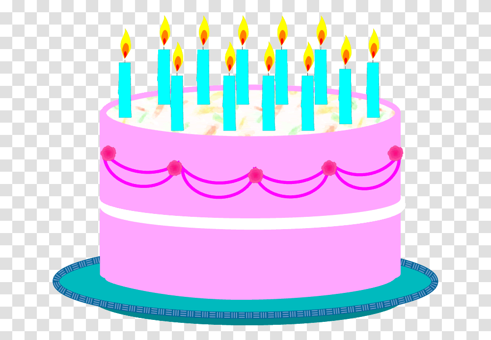 Free Birthday Candles Clipart Photo, Birthday Cake, Dessert, Food Transparent Png