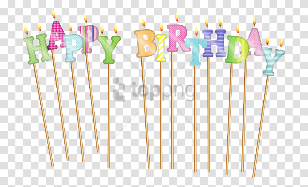 Free Birthday Candles Image With Happy Birthday Candles Background, Utility Pole, Flame, Fire Transparent Png