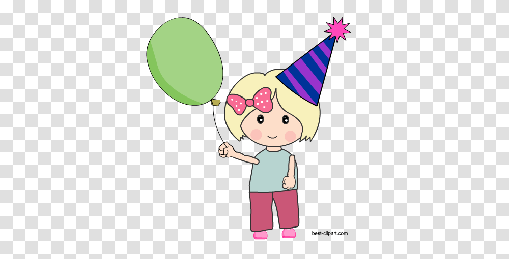Free Birthday Clip Art Images And Graphics, Apparel, Party Hat Transparent Png