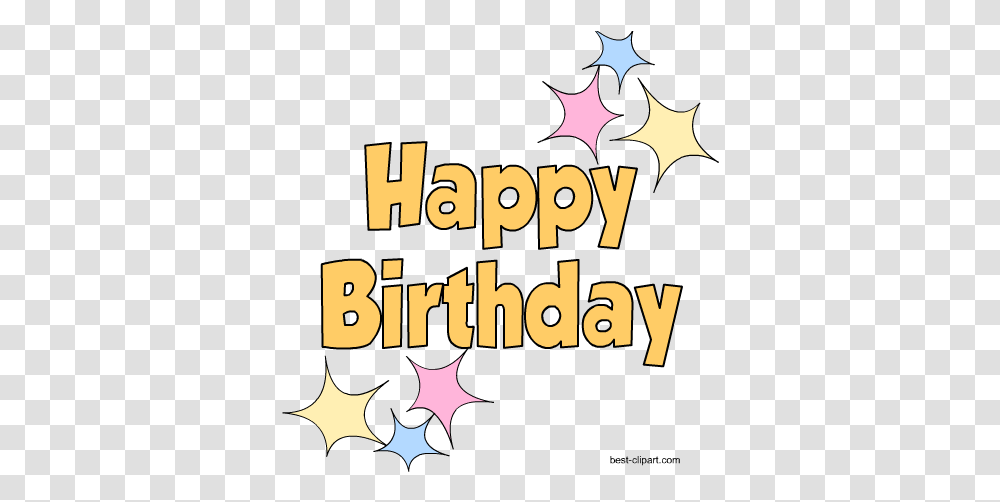 Free Birthday Clip Art Images And Graphics Dot, Symbol, Text, Star Symbol, Poster Transparent Png