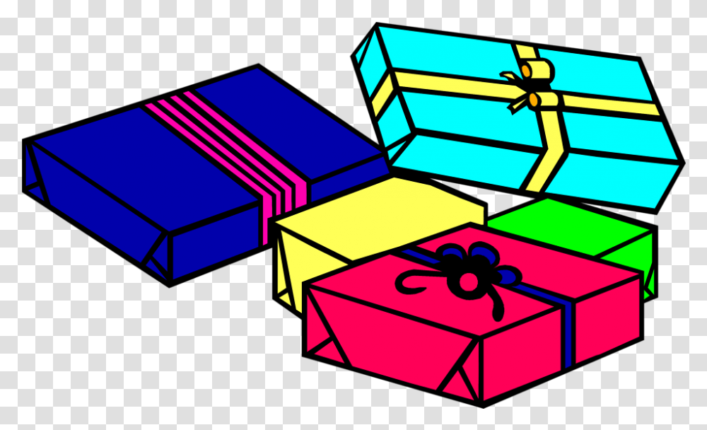 Free Birthday Present Background Download Christmas Presents To Color, Gift, Rubix Cube Transparent Png