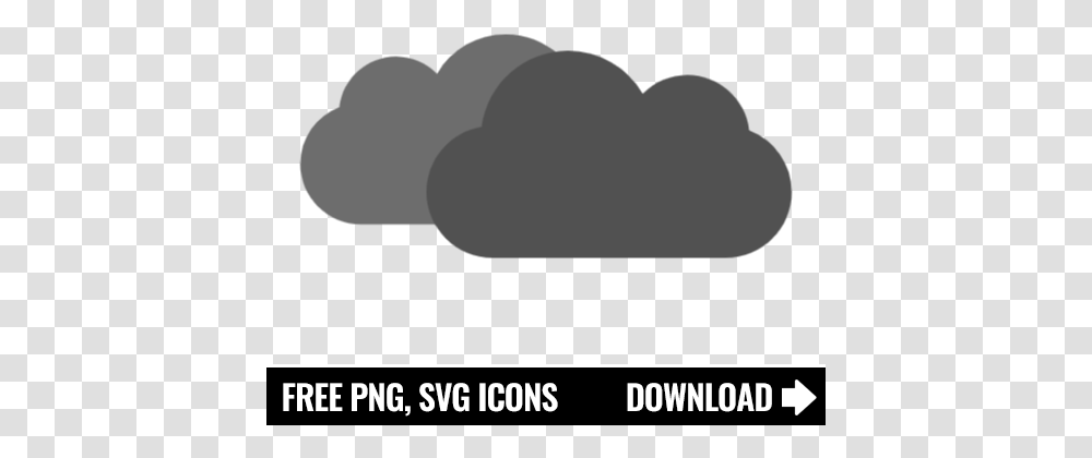 Free Black Clouds Icon Symbol Download In Svg Format Language, Nature, Outdoors, Text, Silhouette Transparent Png