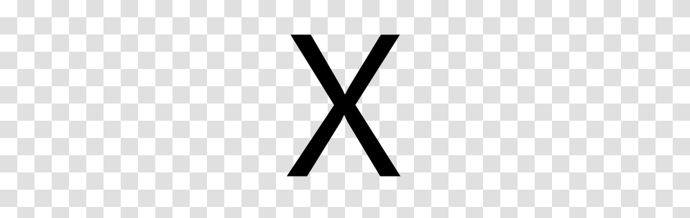 Free Black Letter X Icon, Gray, World Of Warcraft Transparent Png