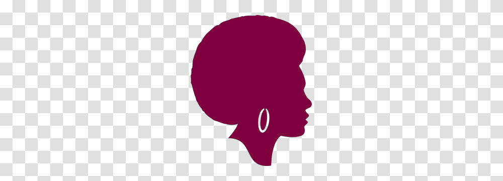 Free Black Woman Silhouette Clip Art, Apparel, Bonnet, Hat Transparent Png