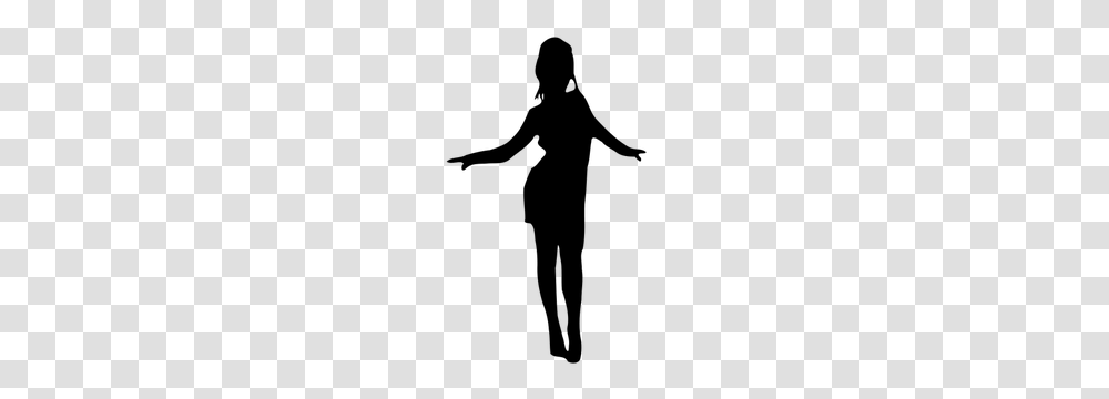 Free Black Woman Silhouette Clip Art, Gray, World Of Warcraft Transparent Png
