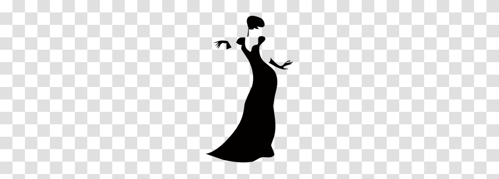 Free Black Woman Silhouette Clip Art, Outdoors, Nature, Astronomy, Night Transparent Png