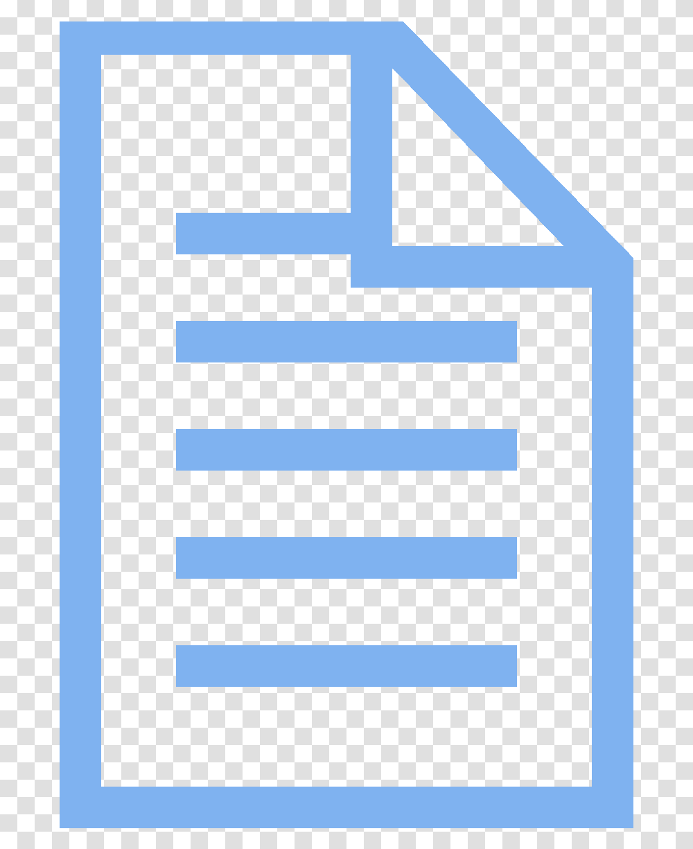 Free Blue Document Icon, Word, Triangle, Alphabet Transparent Png