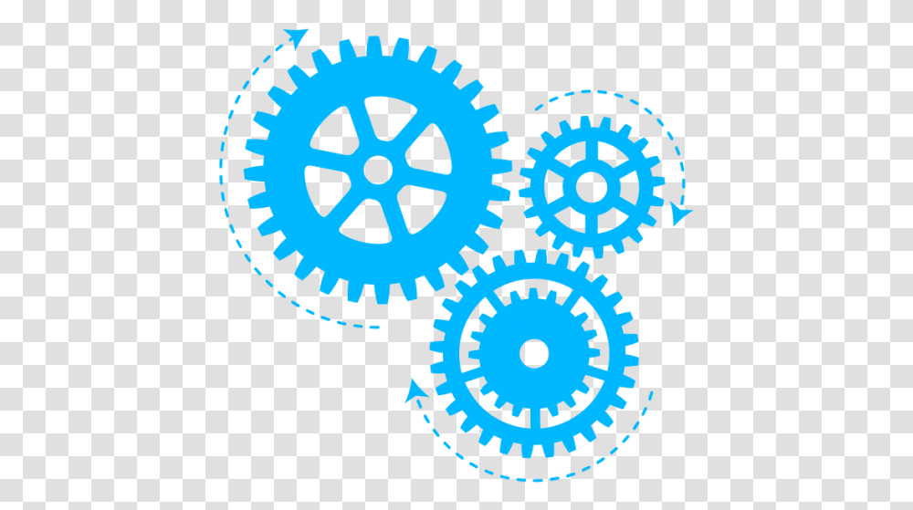 Free Blue Gears Blue Gears, Machine Transparent Png