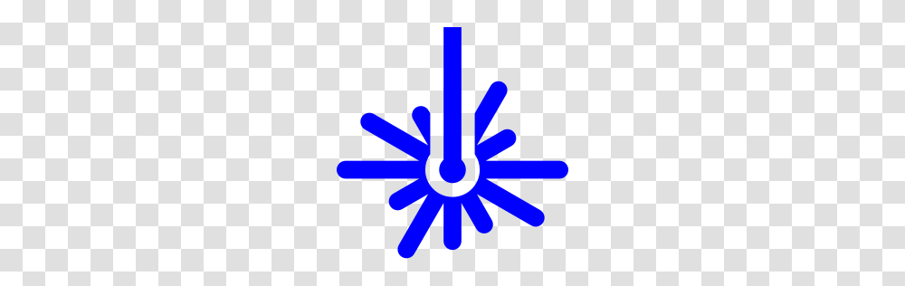 Free Blue Laser Beam Icon, Emblem Transparent Png