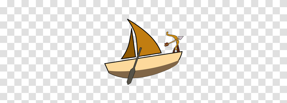 Free Boat Vector Clipart, Vehicle, Transportation, Rowboat, Canoe Transparent Png