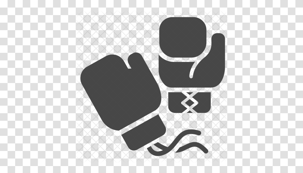 Free Boxing Gloves Icon Of Glyph Style Illustration, Guitar, Leisure Activities, Musical Instrument, Plant Transparent Png