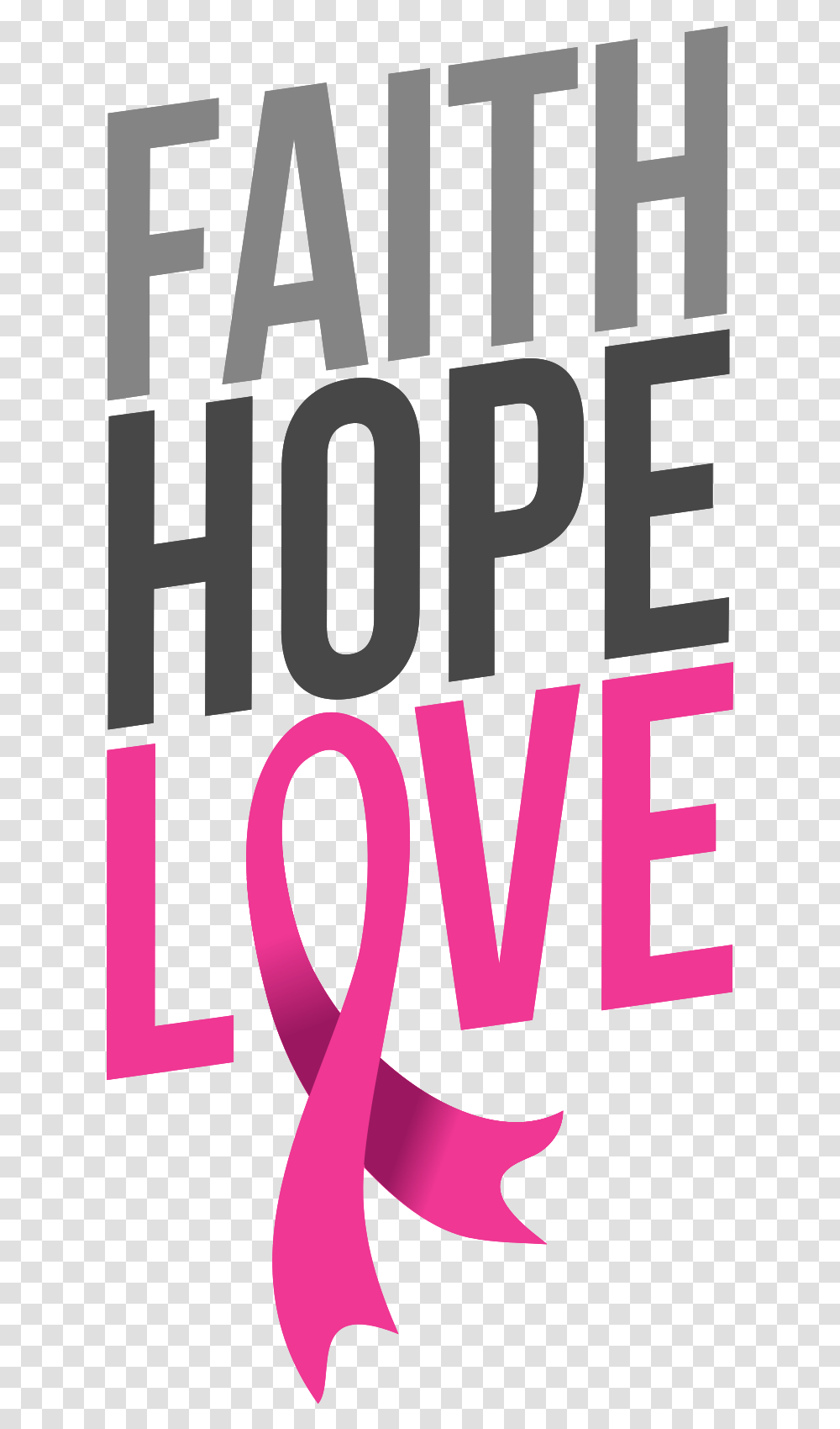 Free Breast Cancer Pink Ribbon 1197431 With Language, Text, Alphabet, Word, Poster Transparent Png