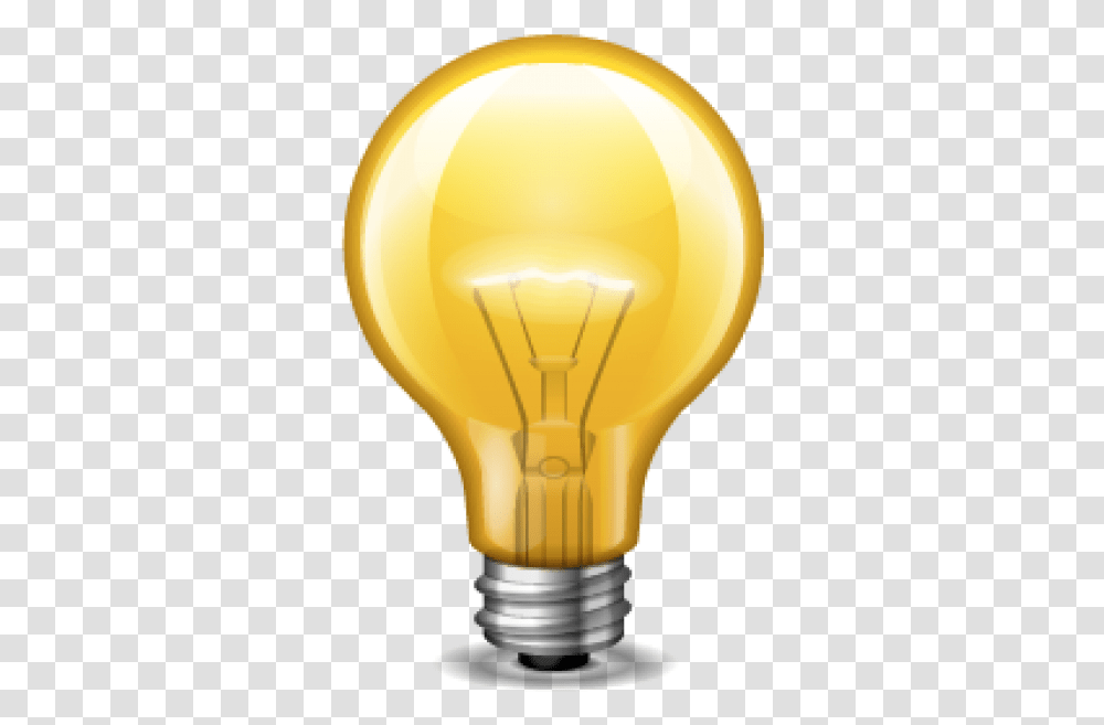 Free Bulb Download Yellow Light Bulb, Lamp, Lightbulb, Lighting Transparent Png