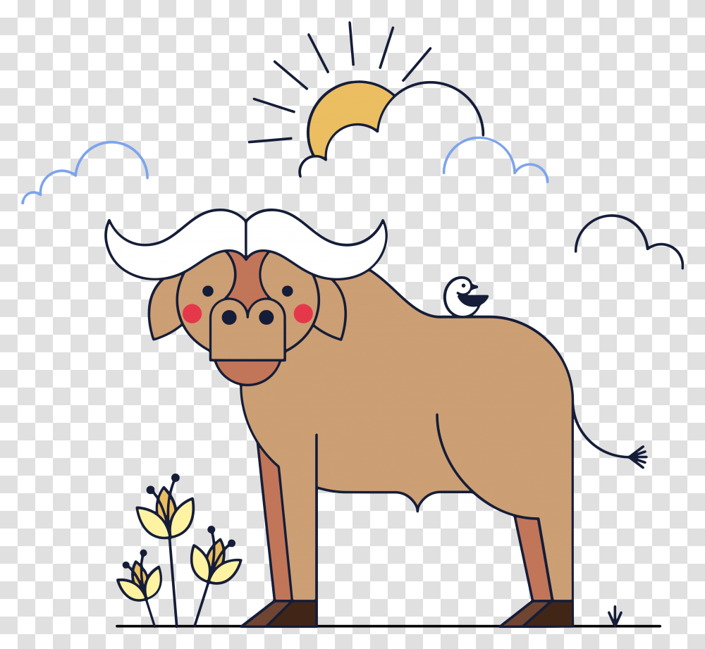 Free Bull 1191349 With Background Animal Figure, Mammal, Wildlife, Elephant, Leisure Activities Transparent Png