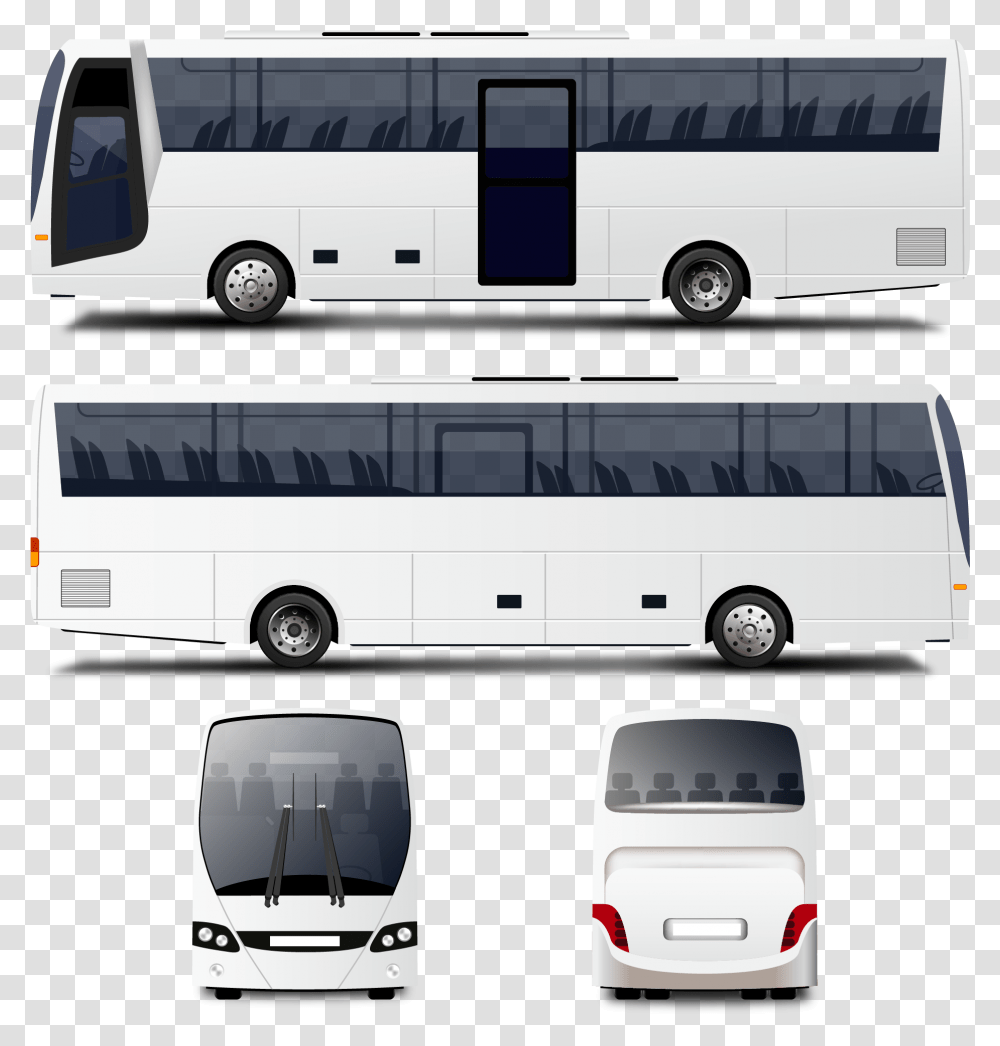 Free Bus Mockup Psd, Vehicle, Transportation, Minibus, Van Transparent Png