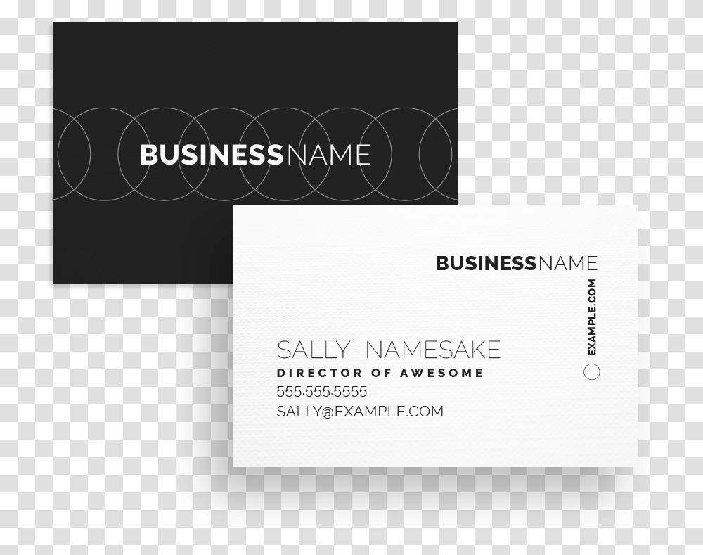 Free Business Card Design, Paper Transparent Png