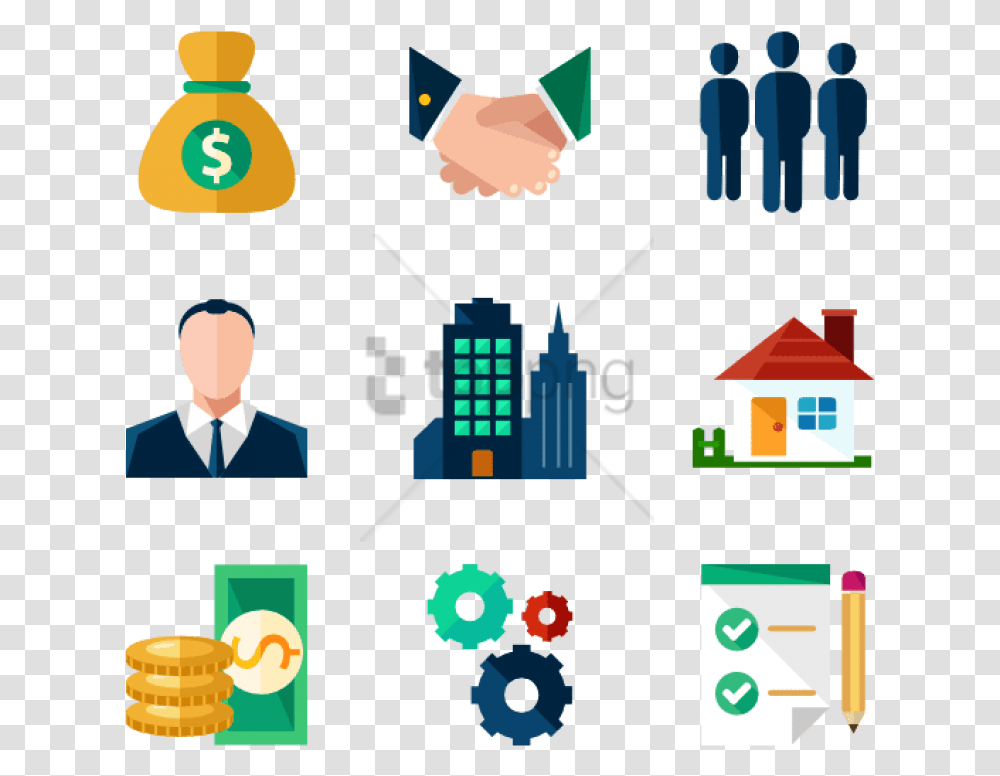 Free Business Image With Background Background Business Clipart, Person, Number Transparent Png