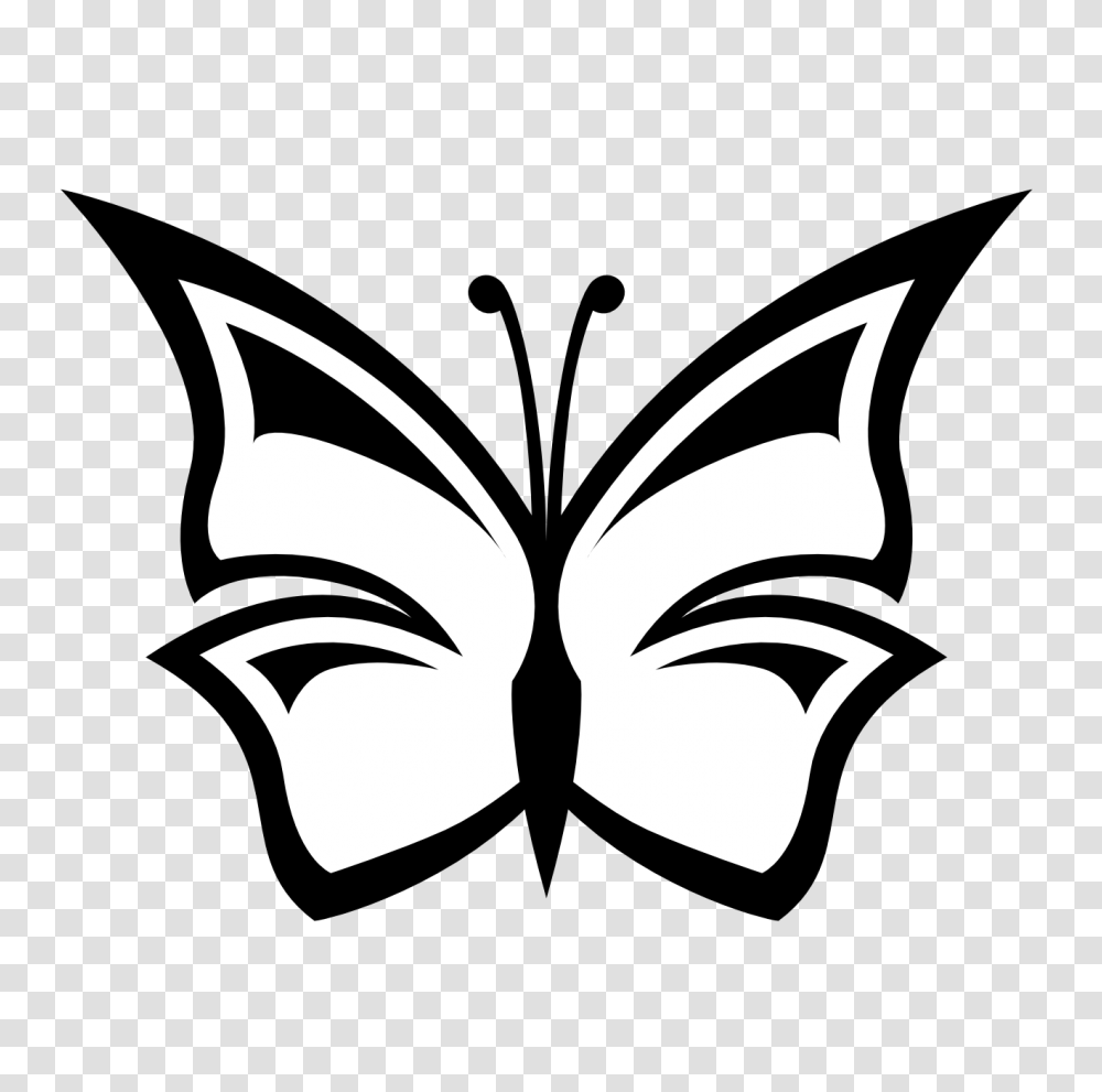 Free Butterfly Clip Art, Stencil, Mask Transparent Png