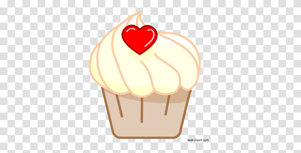 Free Cake And Cupcake Clip Art, Cream, Dessert, Food, Creme Transparent Png