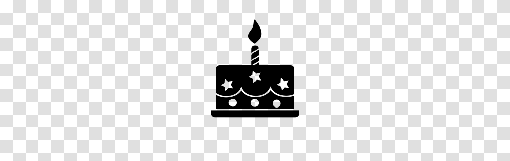 Free Cake Candle Birthday Celebration Icon Download, Gray, World Of Warcraft Transparent Png