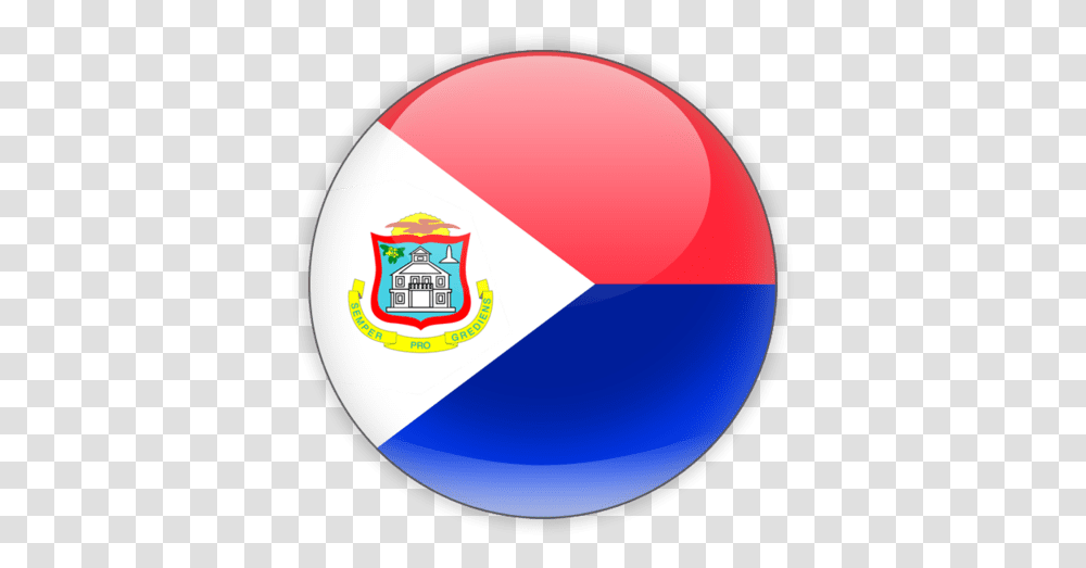 Free Calls To Saint Maarten Planet Numbers Sint Maarten Flag Icon, Sphere, Logo, Symbol, Trademark Transparent Png