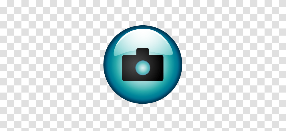 Free Camera Icon Cartoon Clipart Graphics, Sphere, Security, Logo Transparent Png