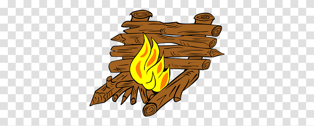 Free Campfire & Fire Vectors Pixabay Reflector Fire, Flame, Bonfire, Text Transparent Png
