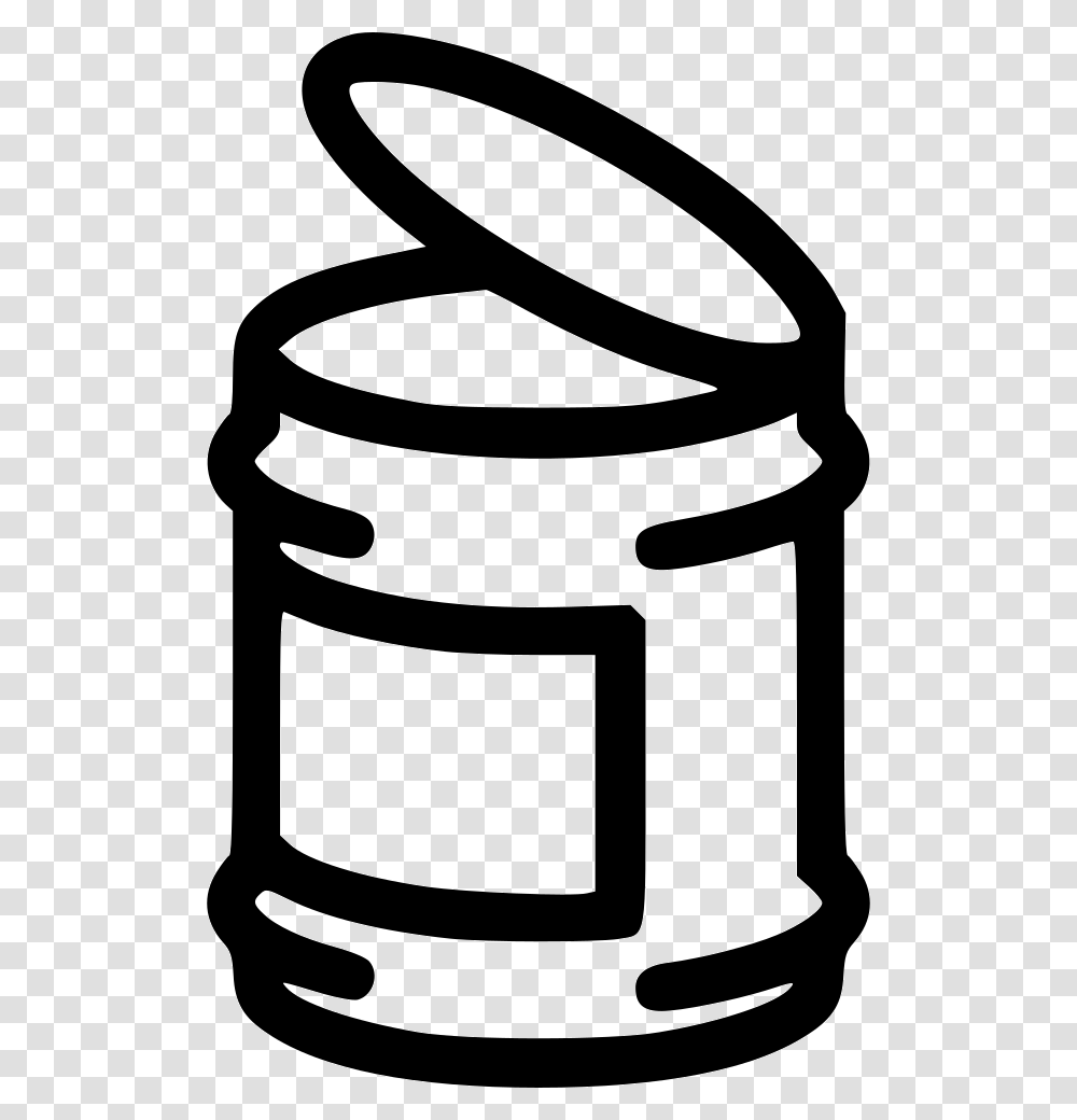 Free Canned Food Canned Food Icon, Jar, Tin, Milk Can Transparent Png