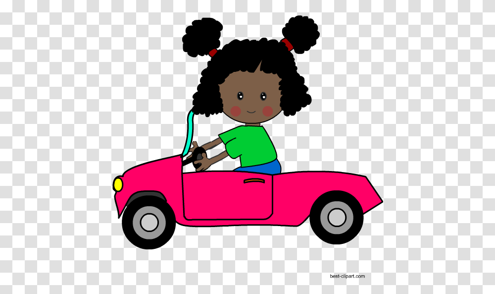 Free Car Clip Art Images And Graphics Driving A Car Cartoon, Vehicle, Transportation, Outdoors, Photography Transparent Png