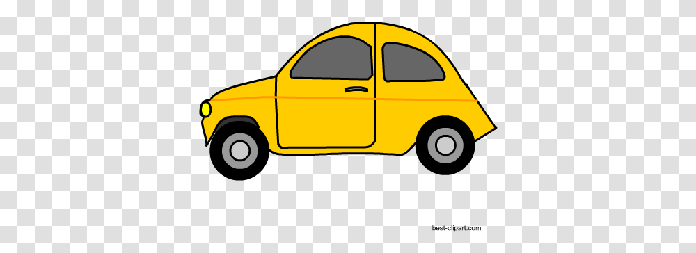 Free Car Clip Art Images And Graphics Yellow Car Clipart, Vehicle, Transportation, Automobile, Taxi Transparent Png