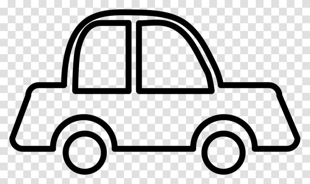 Free Car Outline Car Outline Image, Vehicle, Transportation, Lawn Mower, Tool Transparent Png