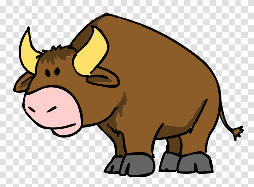 Free Cartoon Bull Images, Mammal, Animal, Pig, Snout Transparent Png