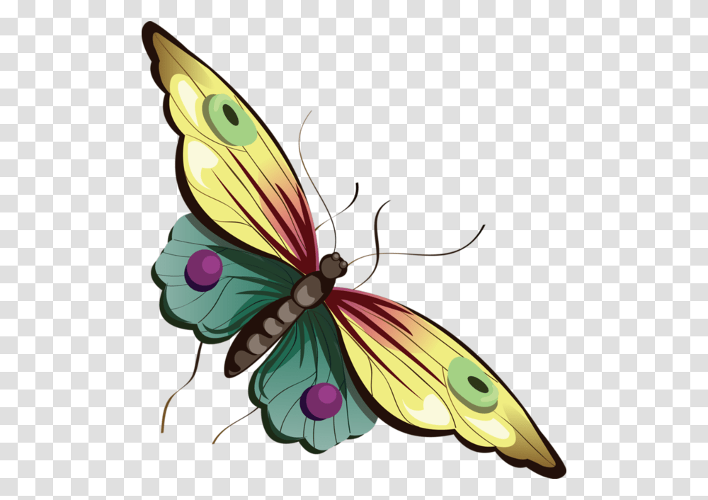 Free Cartoon Butterfly Clipart, Insect, Invertebrate, Animal Transparent Png