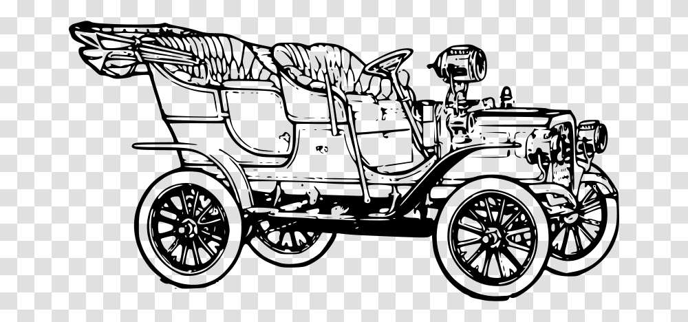 Free Cartoon Car Free Model T 1906 Car Ford Model T Clipart, Gray, World Of Warcraft Transparent Png