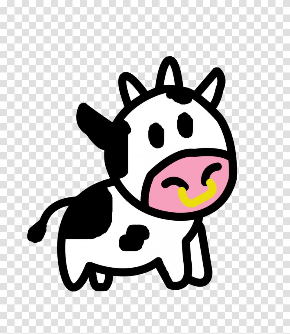 Free Cartoon Cow, Stencil, Photography Transparent Png