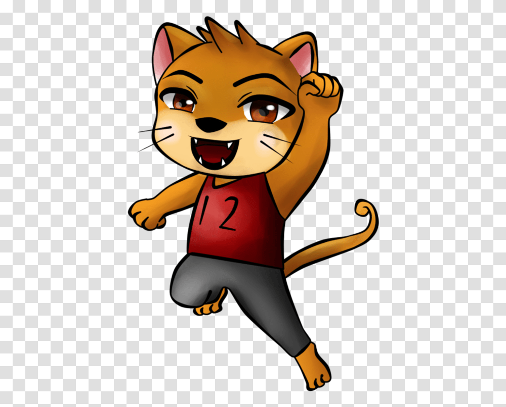 Free Cartoon Download Clip Cougar Animated Clip Art, Toy, Mascot, Elf Transparent Png