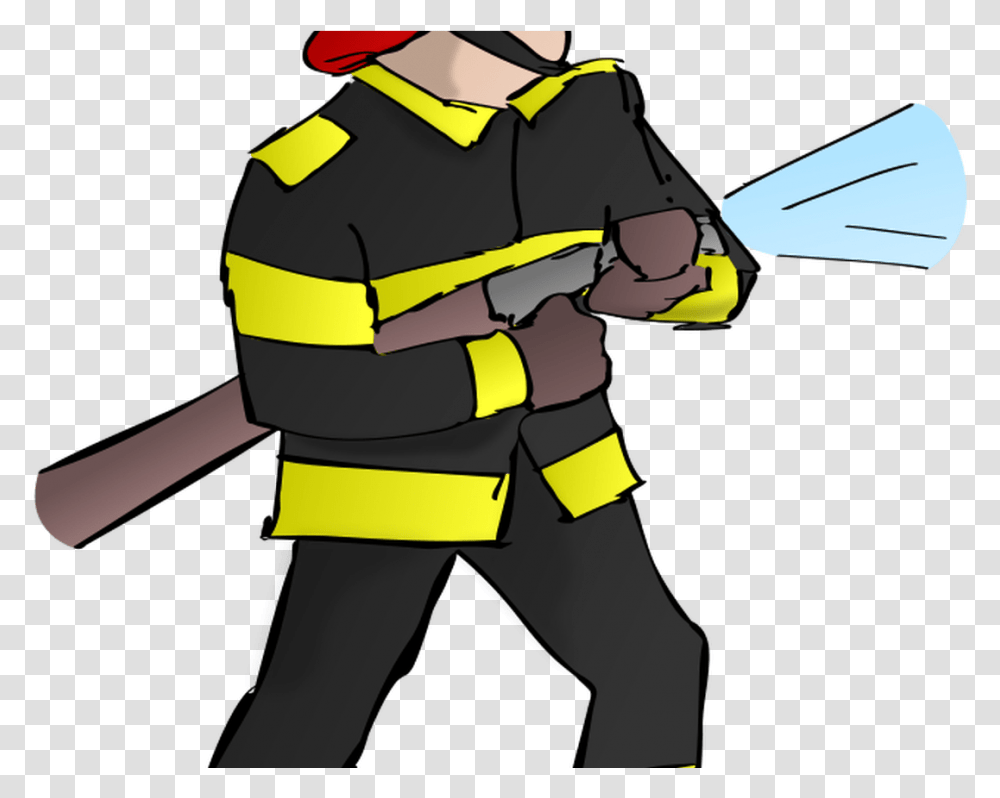 Free Cartoon Fire Fighter Download Free Clip Art Fireman, Person, Human, Lifejacket, Vest Transparent Png