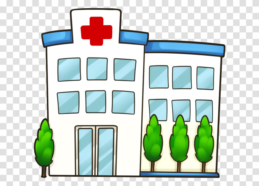 Free Cartoon Hospital Clip Ar Hospital Clipart, Vehicle, Transportation, Ambulance, Van Transparent Png