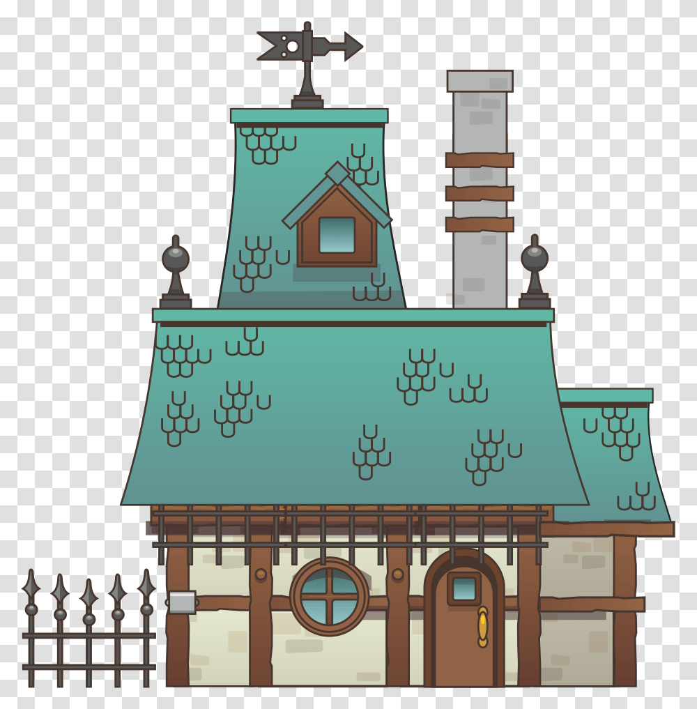 Free Cartoon House Clip Art Free Cartoon Clipart, Architecture, Building, Tower, Spire Transparent Png