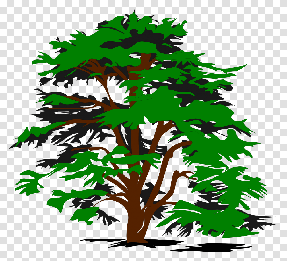 Free Cartoon Jungle Tree Download Clipart Vector Tree, Plant, Maple, Painting, Leaf Transparent Png