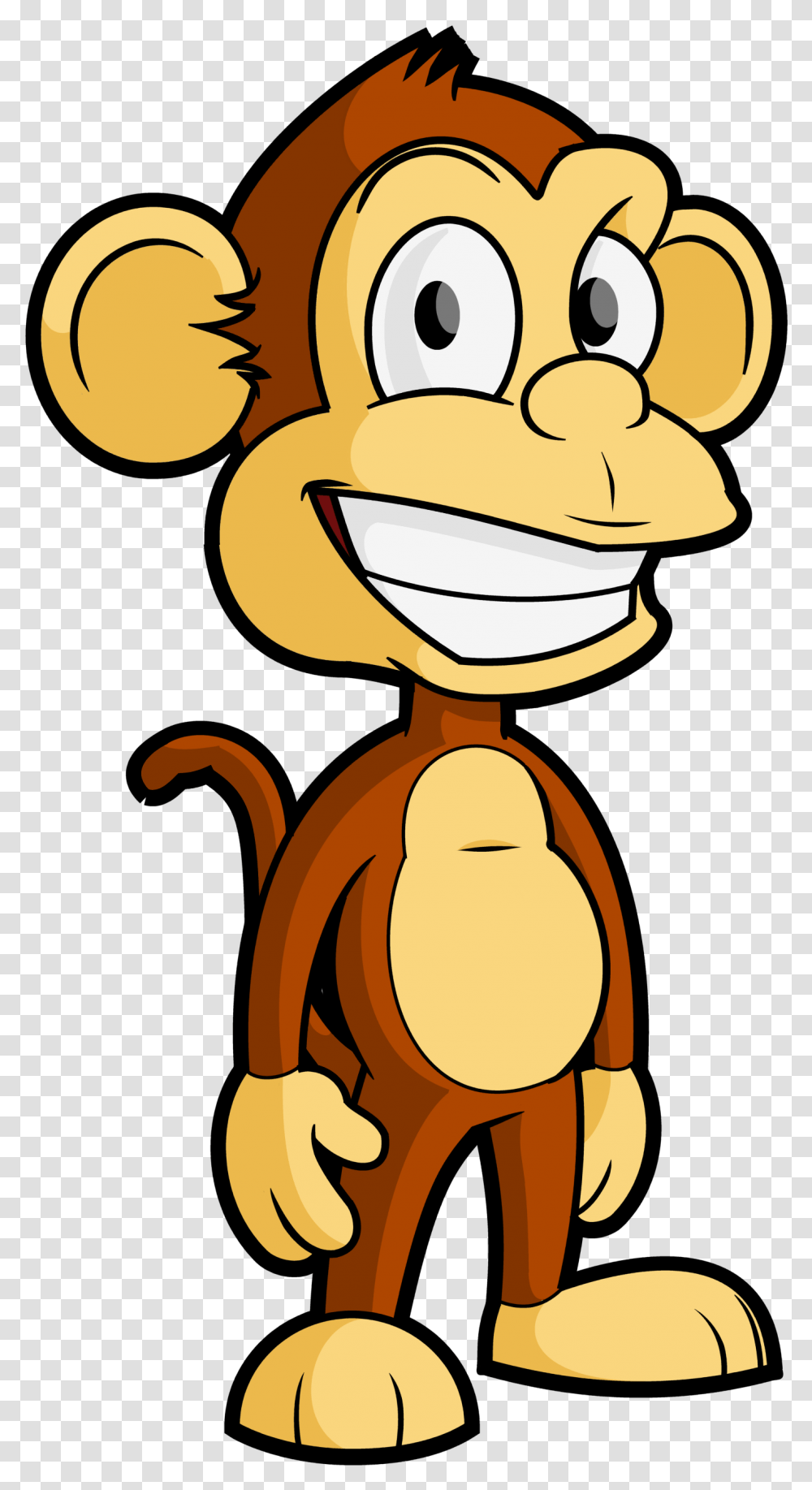 Free Cartoon Monkey Vector Clip Art, Outdoors, Food, Animal, Drawing Transparent Png