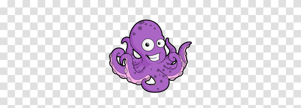 Free Cartoon Octopus Clip Art Vector, Invertebrate, Sea Life, Animal Transparent Png