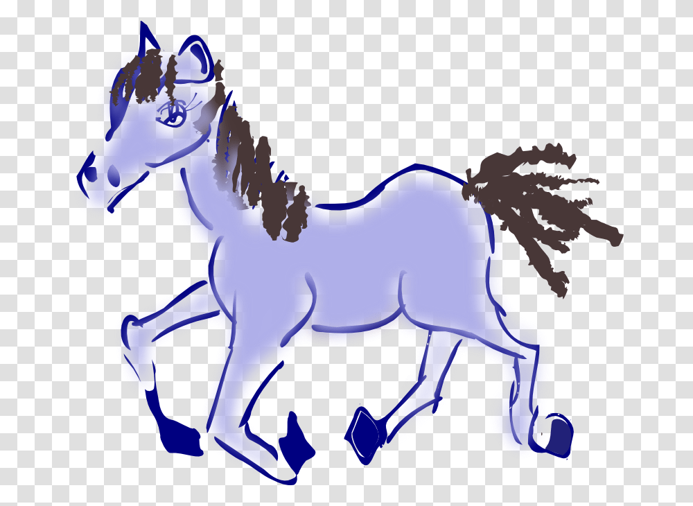 Free Cartoon Pictures Of People Running, Horse, Mammal, Animal, Foal Transparent Png