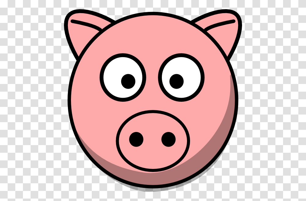 Free Cartoon Pig Face Vector, Piggy Bank, Giant Panda, Bear, Wildlife Transparent Png