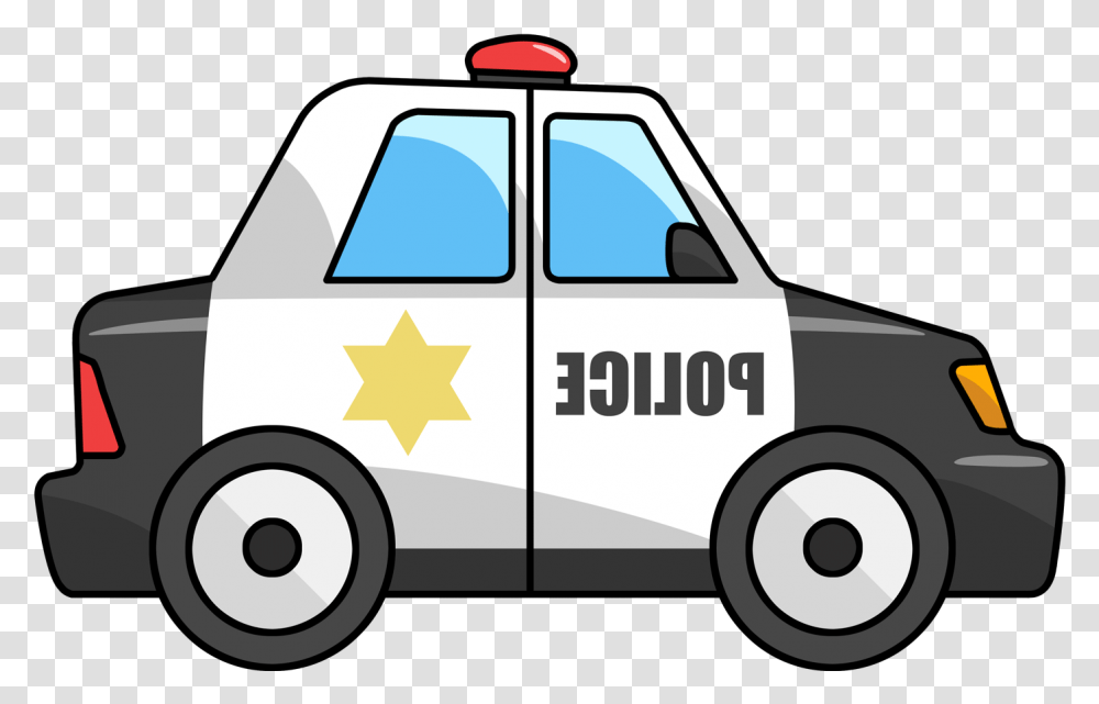 Free Cartoon Police Car Clip Art Police Car Clipart Clipart Police Car Cartoon, Vehicle, Transportation, Van, Automobile Transparent Png