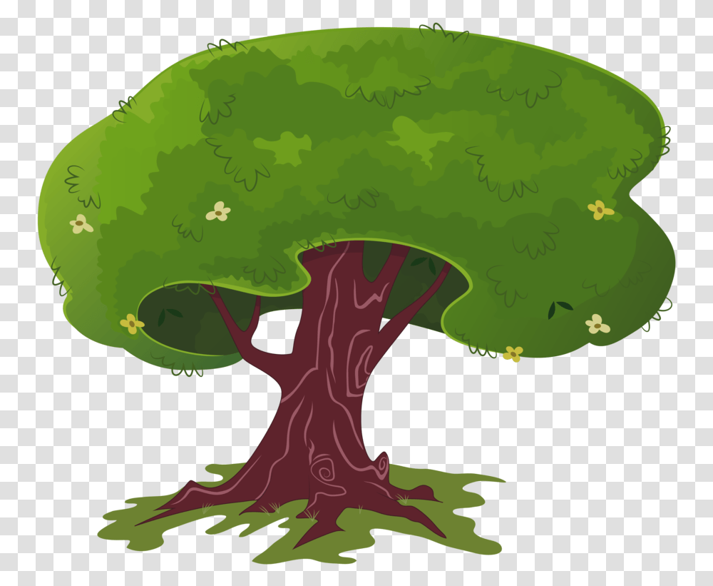 Free Cartoon Tree Download My Little Pony Tree, Plant, Green, Root, Vegetation Transparent Png