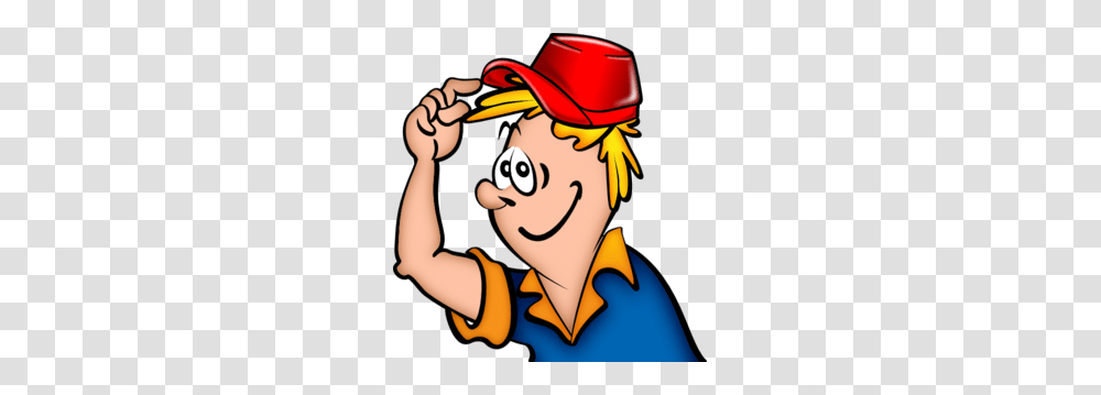 Free Cartoon Workers Wearing Hats Cartoon Hat Clip Art Power, Apparel, Person, Human Transparent Png