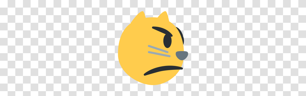 Free Cat Face Angry Emoji Icon Download, Piggy Bank, Balloon Transparent Png